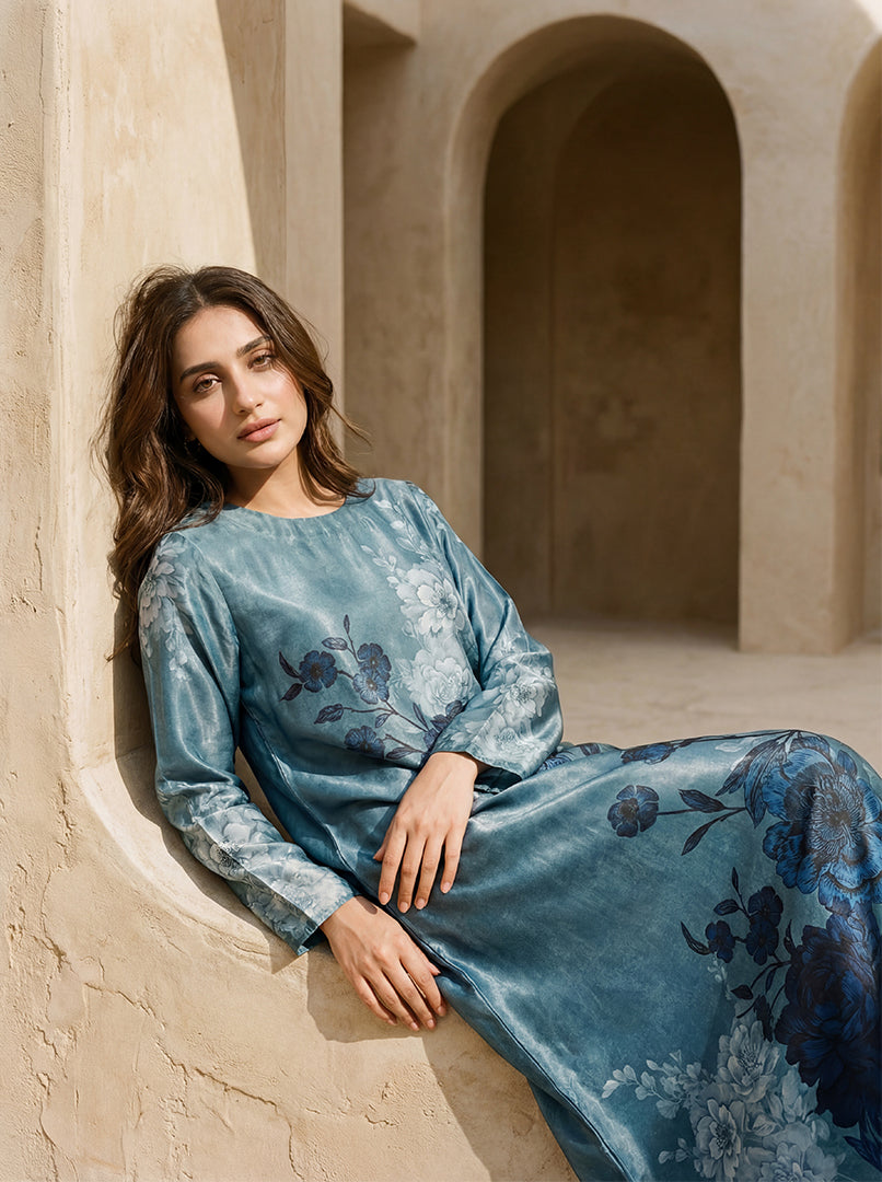 Midnight Bloom midi